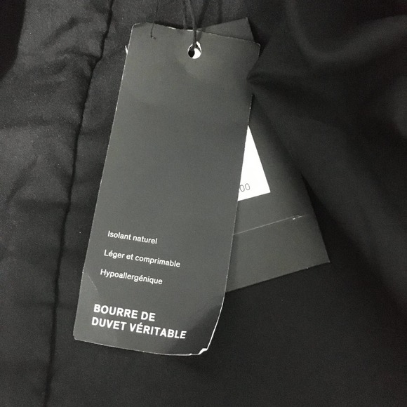 NEW A|X Armani Exchange Women's Down Fill Winter Jacket Sz Large Red MSRP $380 - Picture 5 of 9